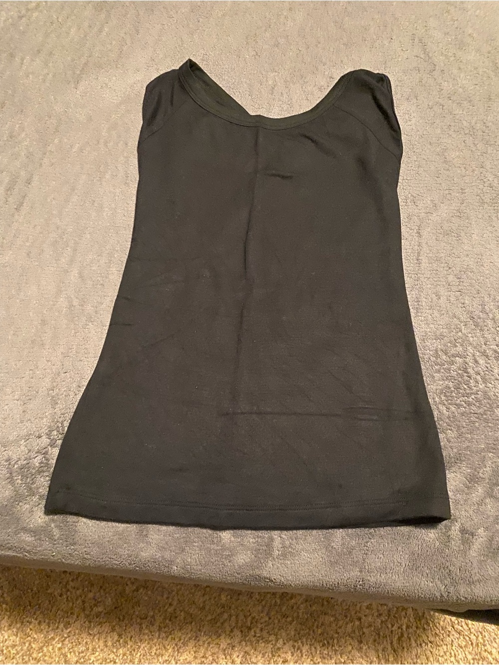 Bebe cris cross open back cap sleeve tank